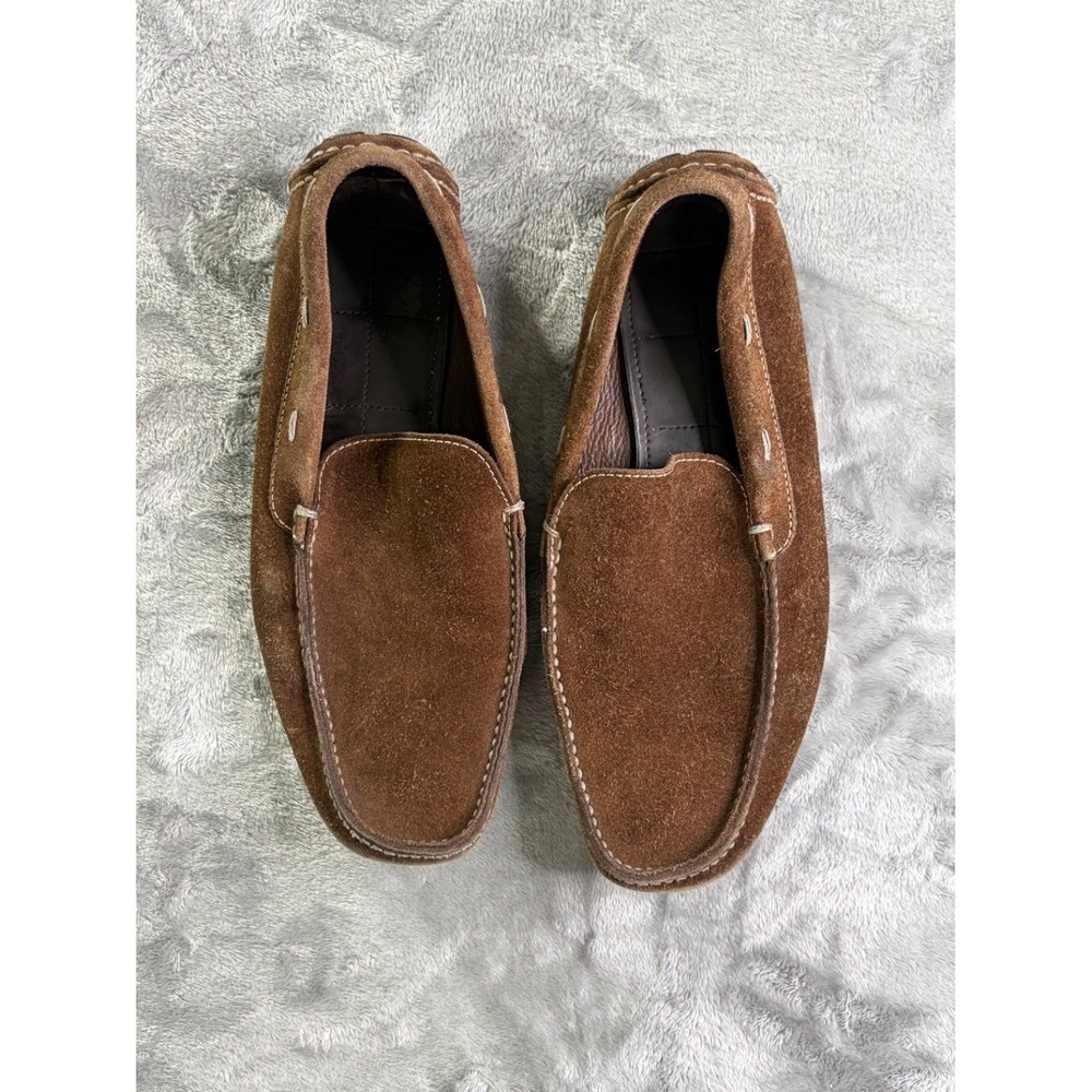Prada Driving Loafer Men's Casual EU 40 Brown Loafers